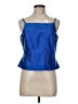Carlisle 100% Silk Blue Sleeveless Top Size 8 - photo 1