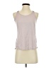 Nike 100% Polyester Gray Active Tank Size S - photo 1