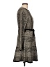 Max Studio Houndstooth Gray Casual Dress Size L - photo 4