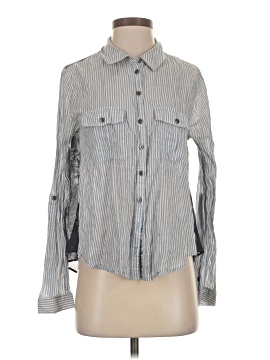 Free People Long Sleeve Button Down Shirt