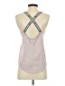 Nike 100% Polyester Gray Active Tank Size S - photo 2