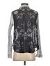 Free People Stripes Gray Long Sleeve Button-Down Shirt Size S - photo 2