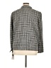 Nina Mclemore 100% Virgin Wool Houndstooth Gray Jacket Size XL - photo 2