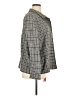 Nina Mclemore 100% Virgin Wool Houndstooth Gray Jacket Size XL - photo 4