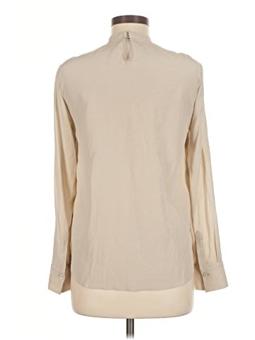 Brunello Cucinelli Long Sleeve Silk Top (view 2)