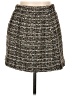 Free People 100% Polyester Tweed Gray Formal Skirt Size L - photo 1