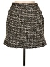Free People 100% Polyester Tweed Gray Formal Skirt Size L - photo 2