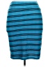 Lularoe Stripes Blue Casual Skirt Size 2X - photo 2