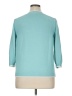 Faconnable 100% Cotton Teal Pullover Sweater Size XL - photo 2
