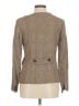 Max Mara 100% Linen Tweed Tan Brown Blazer Size 8 - photo 2