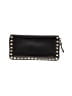 Valentino Black Leather Rockstud Continental Zip Wallet One size - photo 2