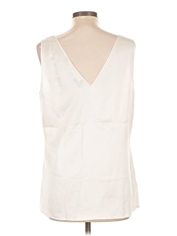 Ravella Sleeveless Silk Top (view 2)