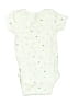 Gerber 100% Cotton Print Green Short Sleeve Onesie Size 0-3 mo - photo 2