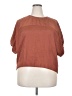 prologue Brown Short Sleeve Top Size XXL - photo 1