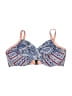 Swim Systems Paisley Blue Swimsuit Top Size XL - photo 1