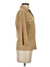 Studio M Tan 3/4 Sleeve Button-Down Shirt Size S - photo 4