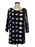 Clara Sun Woo Graphic Blue 3/4 Sleeve Top Size M - photo 1