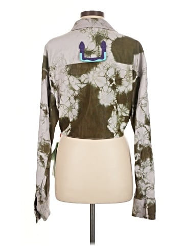 OFF-WHITE Leather Cropped Shirt (view 2)