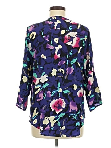 Yumi Kim 3/4 Sleeve Silk Top (view 2)