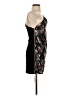 Self-Portrait 100% Polyester Black Cocktail Dress Size 2 - photo 4