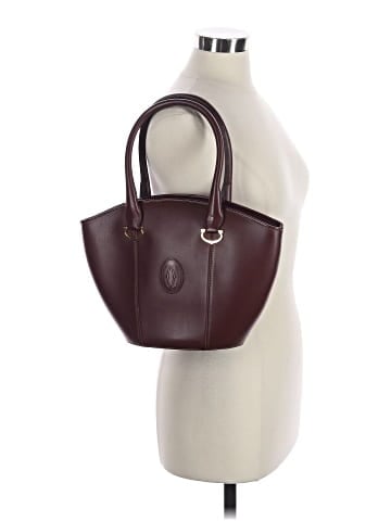 Cartier Vintage Leather Satchel (view 2)
