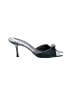 Gucci Gray Black Vintage Sandals Size 7 1/2 - photo 1
