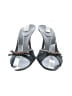 Gucci Gray Black Vintage Sandals Size 7 1/2 - photo 2