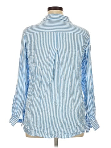 Velvet Heart 3/4 Sleeve Button-Down Shirt (view 2)