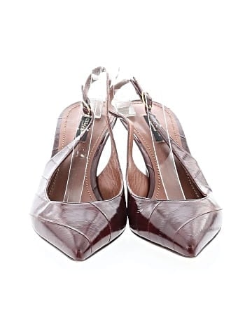 Dolce & Gabbana Eel leather slingback pumps (view 2)