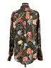 OFF-WHITE 100% Polyester Floral Brown Long Sleeve Blouse Size EU (IT) 42 / US 6 - photo 2
