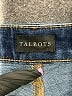 Talbots Chevron-herringbone Blue Jeans Size 12 - photo 7