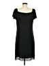 Elle Solid Black Cocktail Dress Size M - photo 2