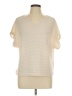 Shein Ivory Short Sleeve Turtleneck Size 12 - photo 1