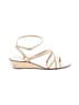 Chanel Gold Tan Vintage Wedges Size EU 37 1/2 - photo 1