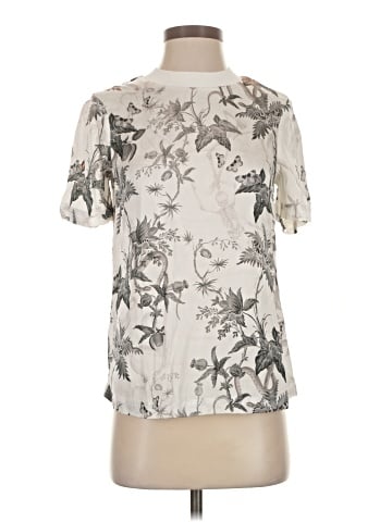 ALLSAINTS Short Sleeve Blouse (view 1)