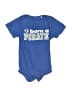 Garb Print Blue Short Sleeve Onesie Size 3-6 mo - photo 1