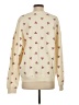 Kule 100% Cotton Hearts Ivory Pullover Sweater Size S - photo 2