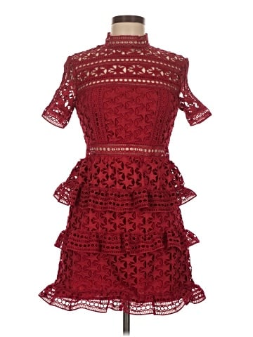 Self-Portrait Cocktail Dress (view 1)