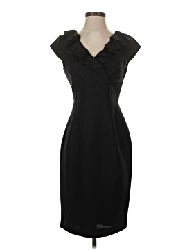 kay unger black dress Kay Unger Walk Through Gown in Bright Rose main image 0