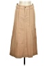 Assorted Brands Solid Tan Casual Skirt Size 36 waist - photo 1