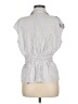 Max Studio Stripes Silver Sleeveless Blouse Size M - photo 2