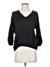 XCVI Black 3/4 Sleeve T-Shirt Size XS - photo 1