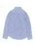 Classic Prep 100% Cotton Checkered-gingham Blue Long Sleeve Button-Down Shirt Size 10 - photo 2