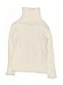 Bonpoint 100% Cotton Ivory Turtleneck Sweater Size 4 - photo 2