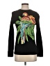 Unbranded Tropical Black Pullover Sweater Size XS (estimated) - photo 1