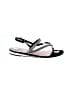 Daisy Fuentes Silver Black Sandals Size 9 - photo 1