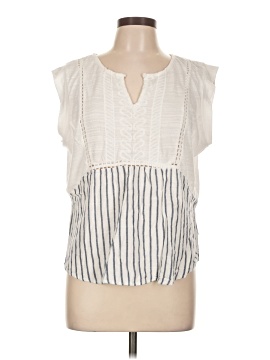 Skies Are Blue Sleeveless Blouse