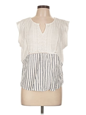 Skies Are Blue Sleeveless Blouse (view 1)
