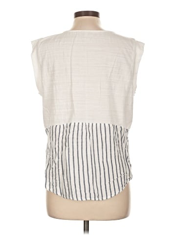 Skies Are Blue Sleeveless Blouse (view 2)