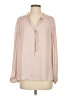 Maison d' Amelie 100% Polyester Pink Long Sleeve Blouse Size S - photo 1